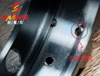 磨粒流去毛刺案例-不锈钢产品冲孔如何去毛刺？